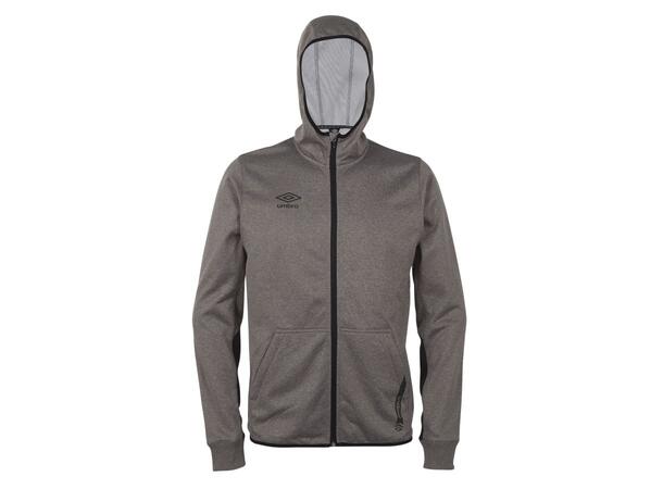 UMBRO Core Tech Hood Zip 19 Mørk grå XXL Treningsjakke med hette i polyester 